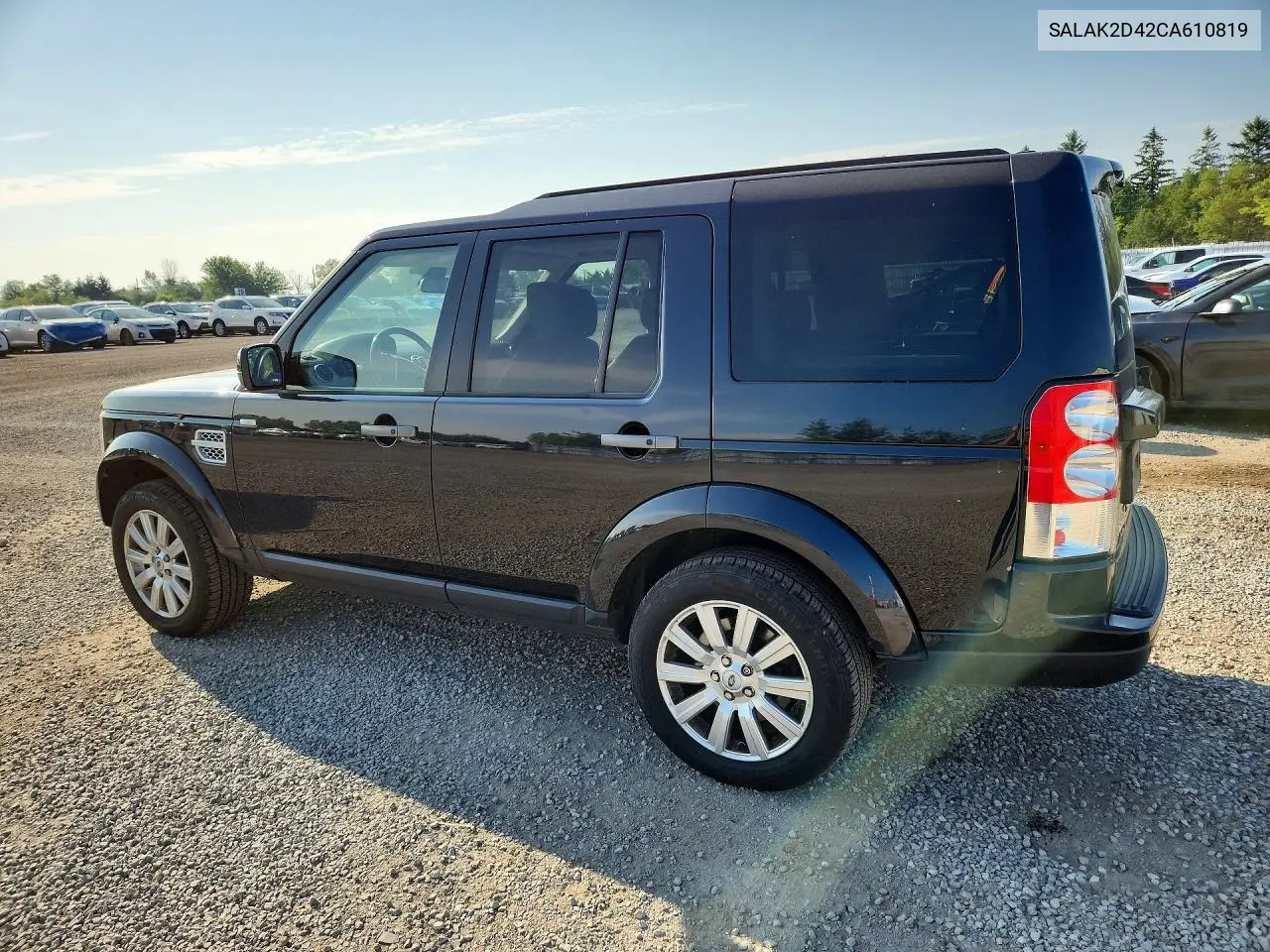 2012 Land Rover Lr4 Hse Luxury VIN: SALAK2D42CA610819 Lot: 60177006