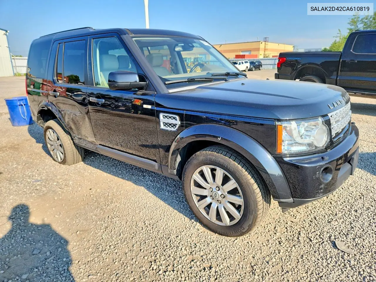 2012 Land Rover Lr4 Hse Luxury VIN: SALAK2D42CA610819 Lot: 60177006