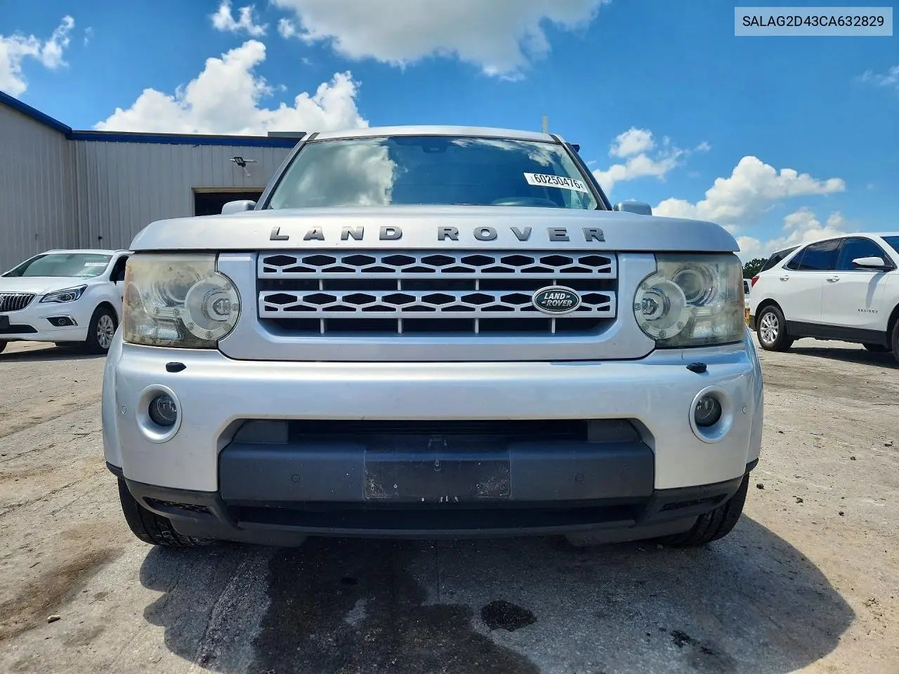 2012 Land Rover Lr4 Hse VIN: SALAG2D43CA632829 Lot: 60250476
