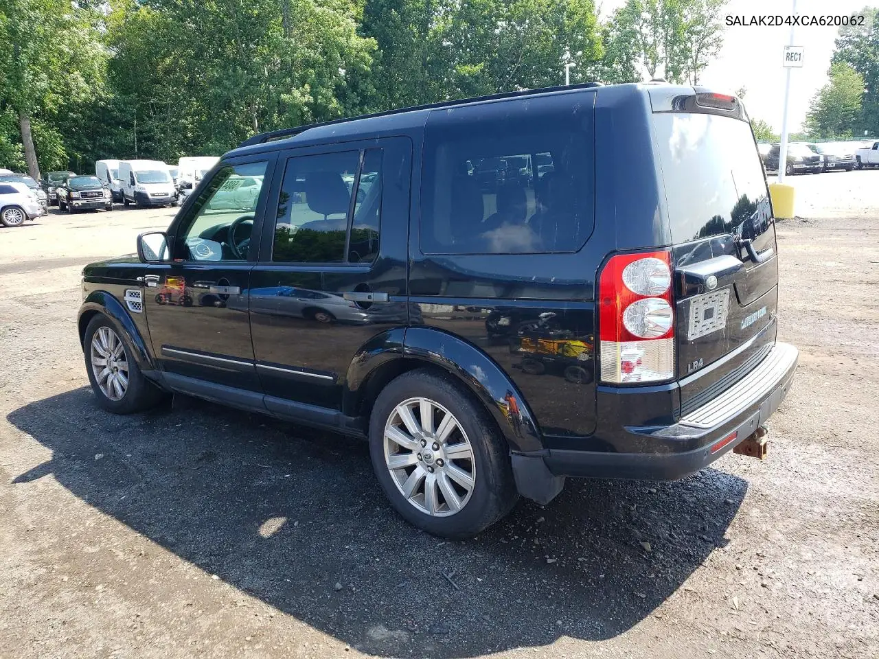 2012 Land Rover Lr4 Hse Luxury VIN: SALAK2D4XCA620062 Lot: 60841346