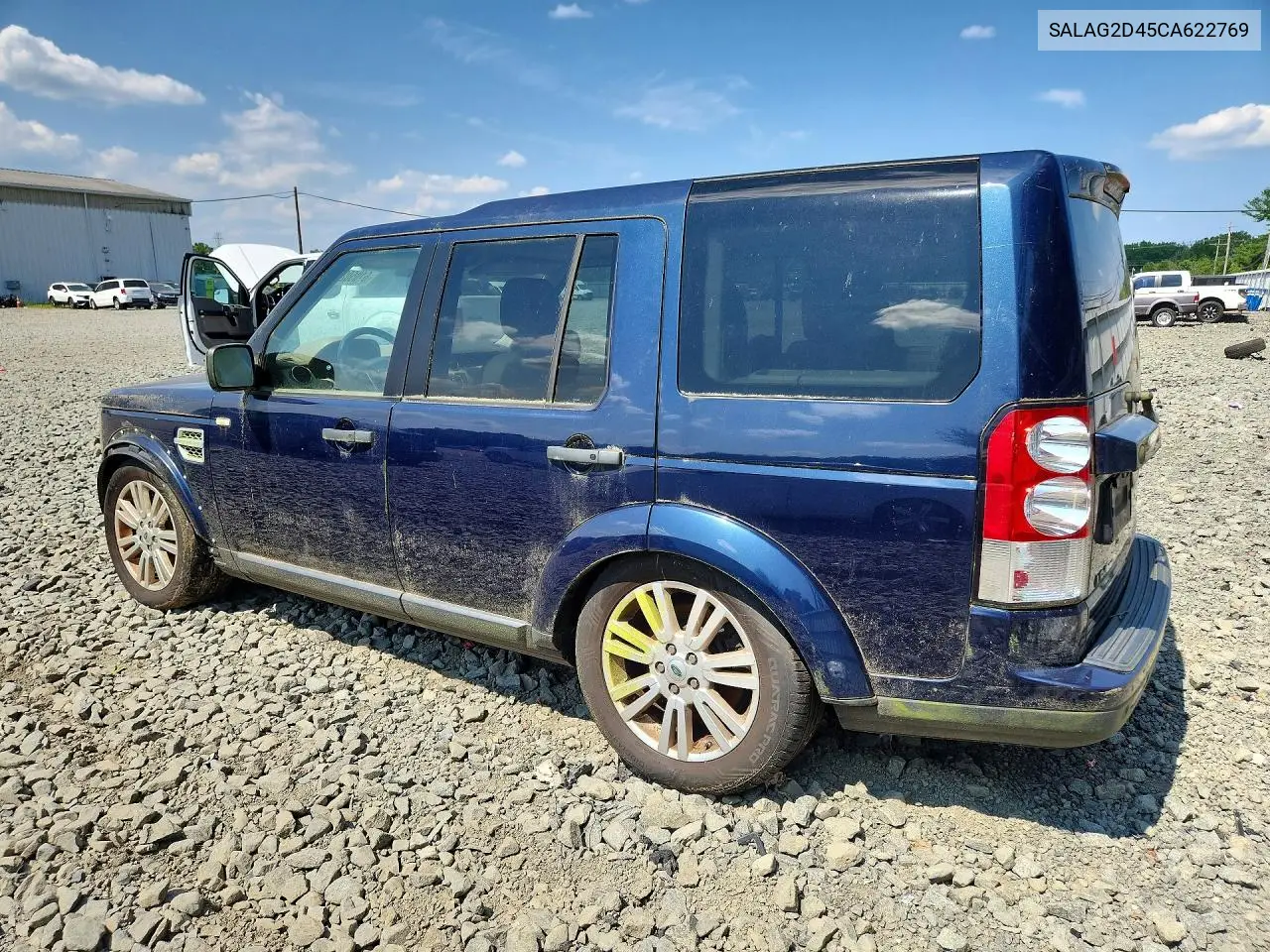 2012 Land Rover Lr4 Hse VIN: SALAG2D45CA622769 Lot: 61050246