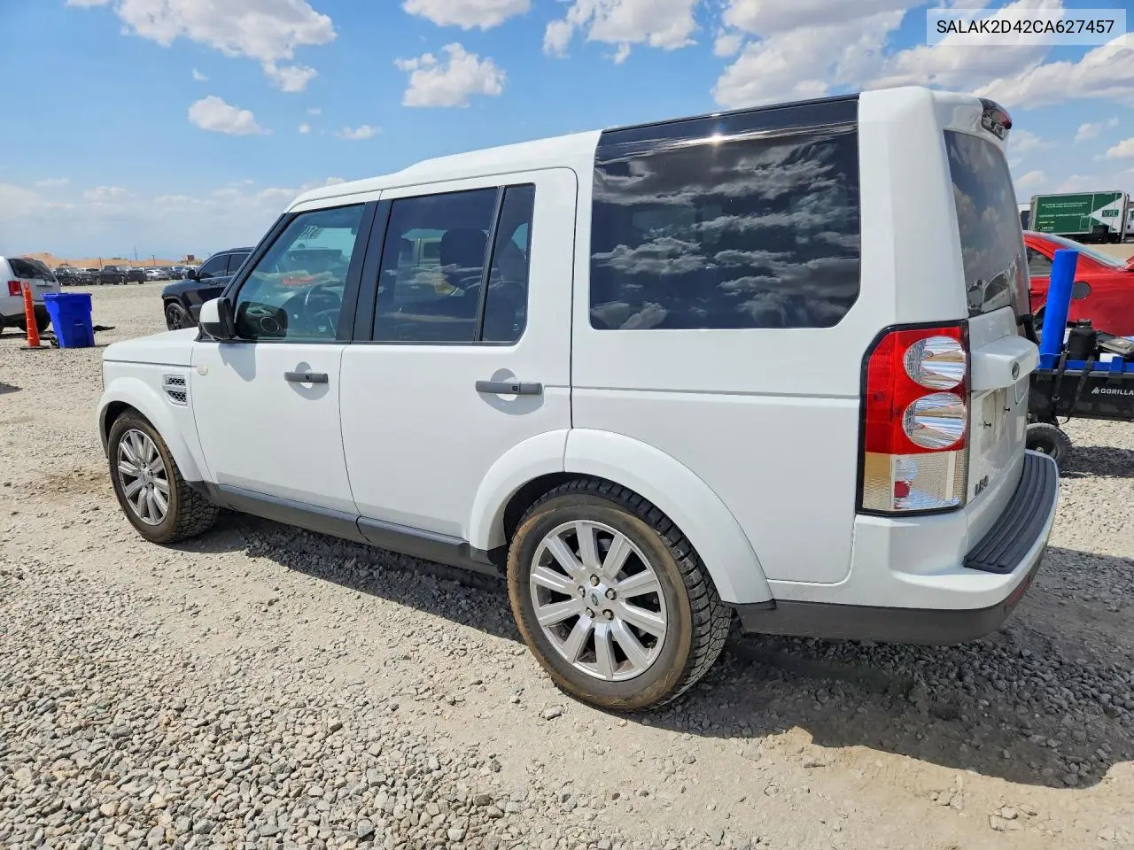 2012 Land Rover Lr4 Hse Luxury VIN: SALAK2D42CA627457 Lot: 61495246