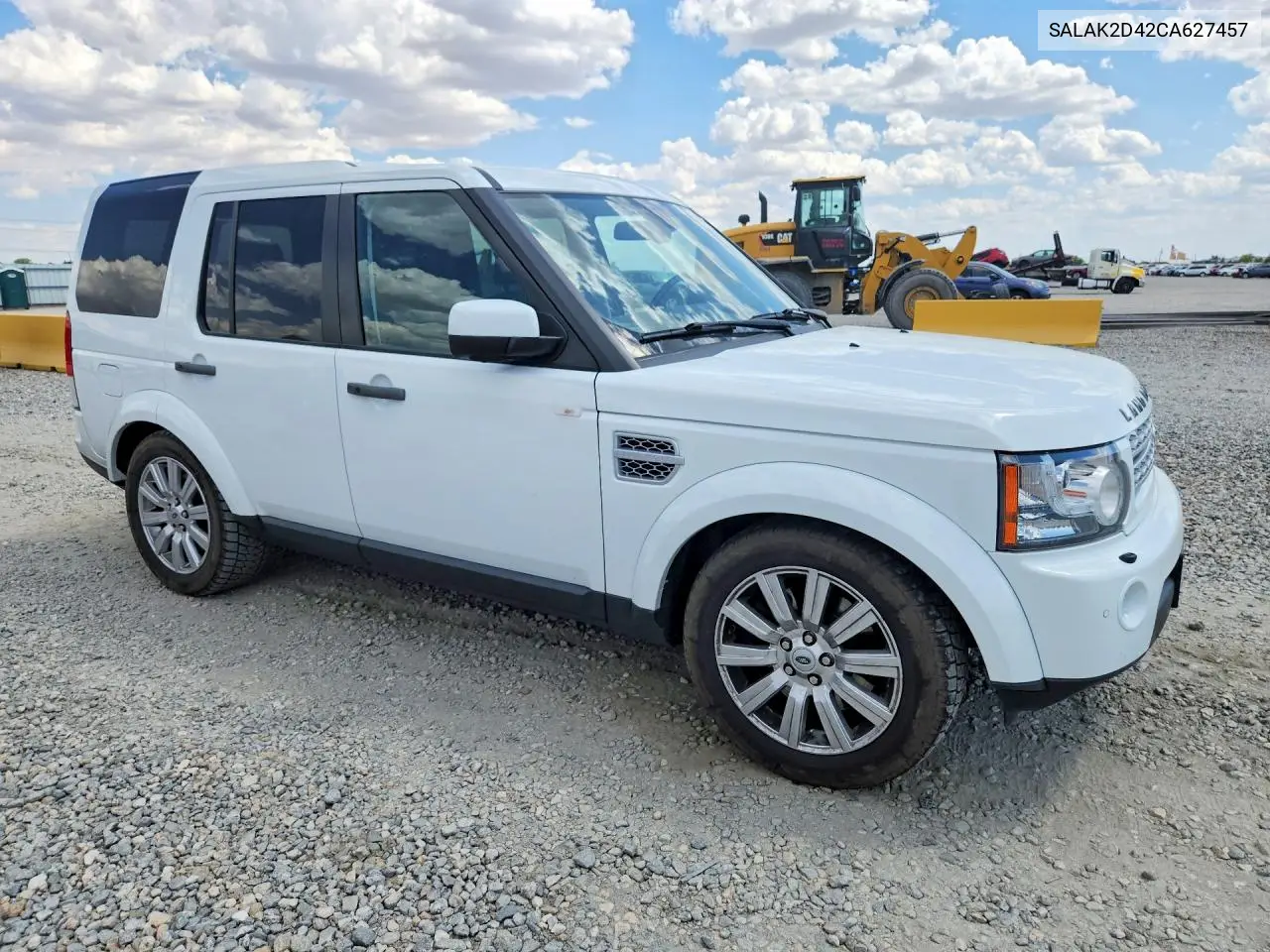 2012 Land Rover Lr4 Hse Luxury VIN: SALAK2D42CA627457 Lot: 61495246