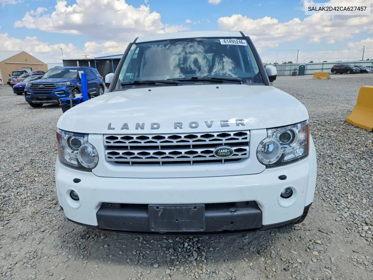 2012 Land Rover Lr4 Hse Luxury VIN: SALAK2D42CA627457 Lot: 61495246