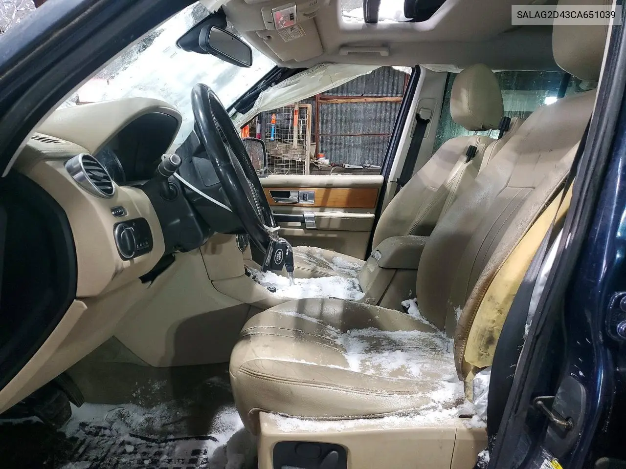 2012 Land Rover Lr4 Hse VIN: SALAG2D43CA651039 Lot: 74228055