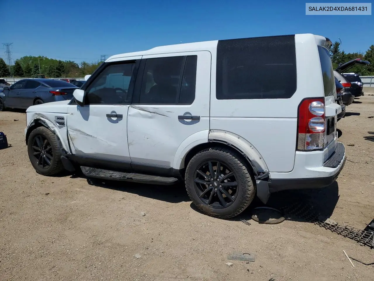 2013 Land Rover Lr4 Hse Luxury VIN: SALAK2D4XDA681431 Lot: 53529576