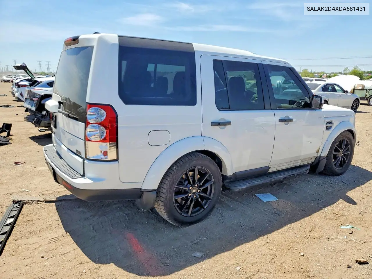 2013 Land Rover Lr4 Hse Luxury VIN: SALAK2D4XDA681431 Lot: 53529576