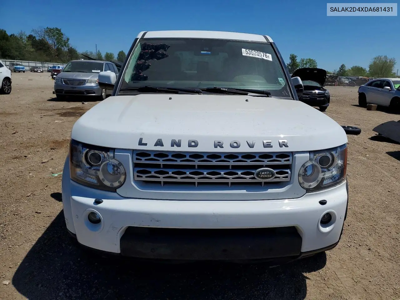 2013 Land Rover Lr4 Hse Luxury VIN: SALAK2D4XDA681431 Lot: 53529576