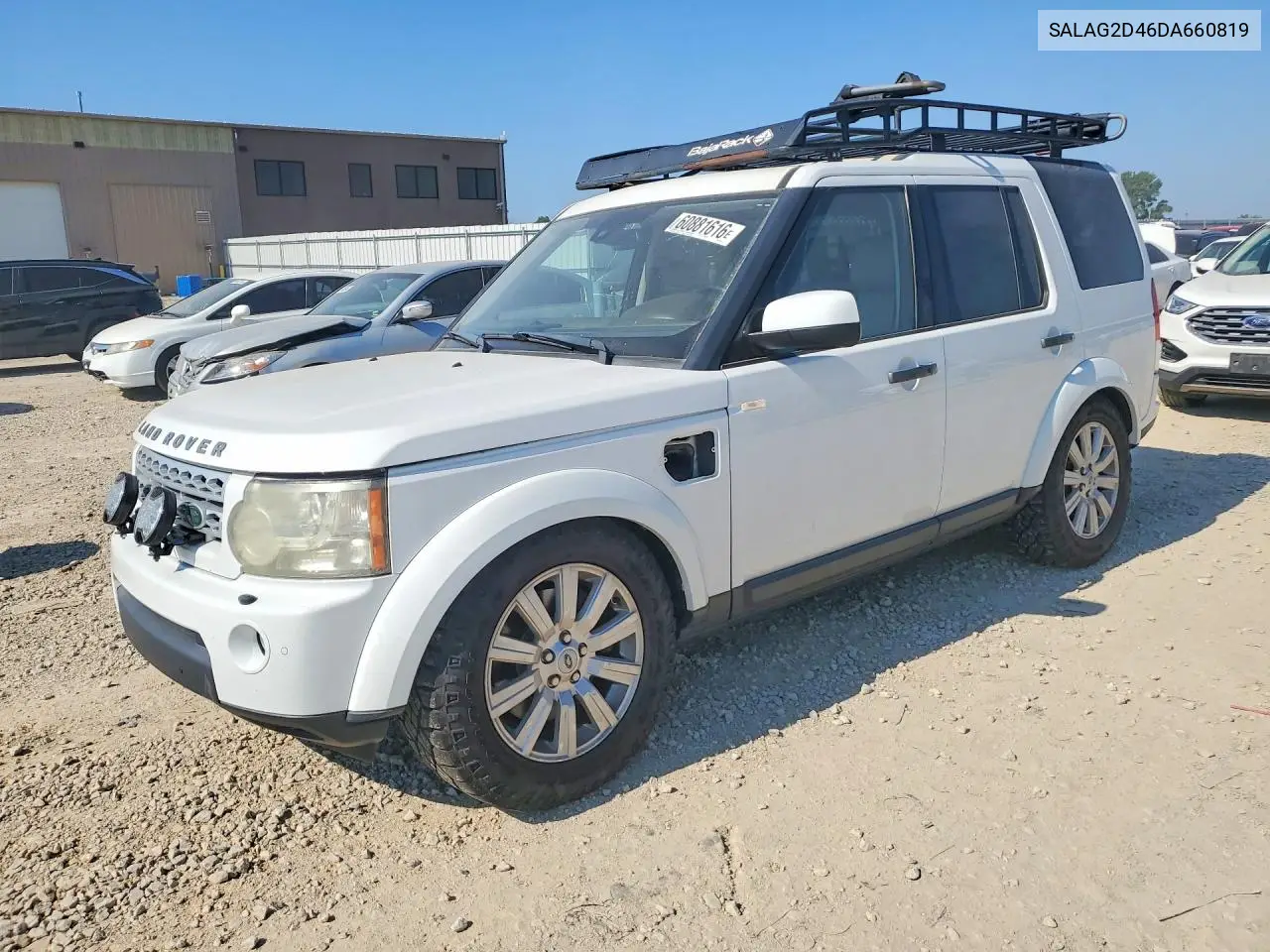2013 Land Rover Lr4 Hse VIN: SALAG2D46DA660819 Lot: 60881616