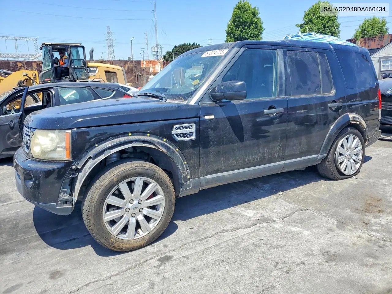 2013 Land Rover Lr4 Hse VIN: SALAG2D48DA660434 Lot: 61374656