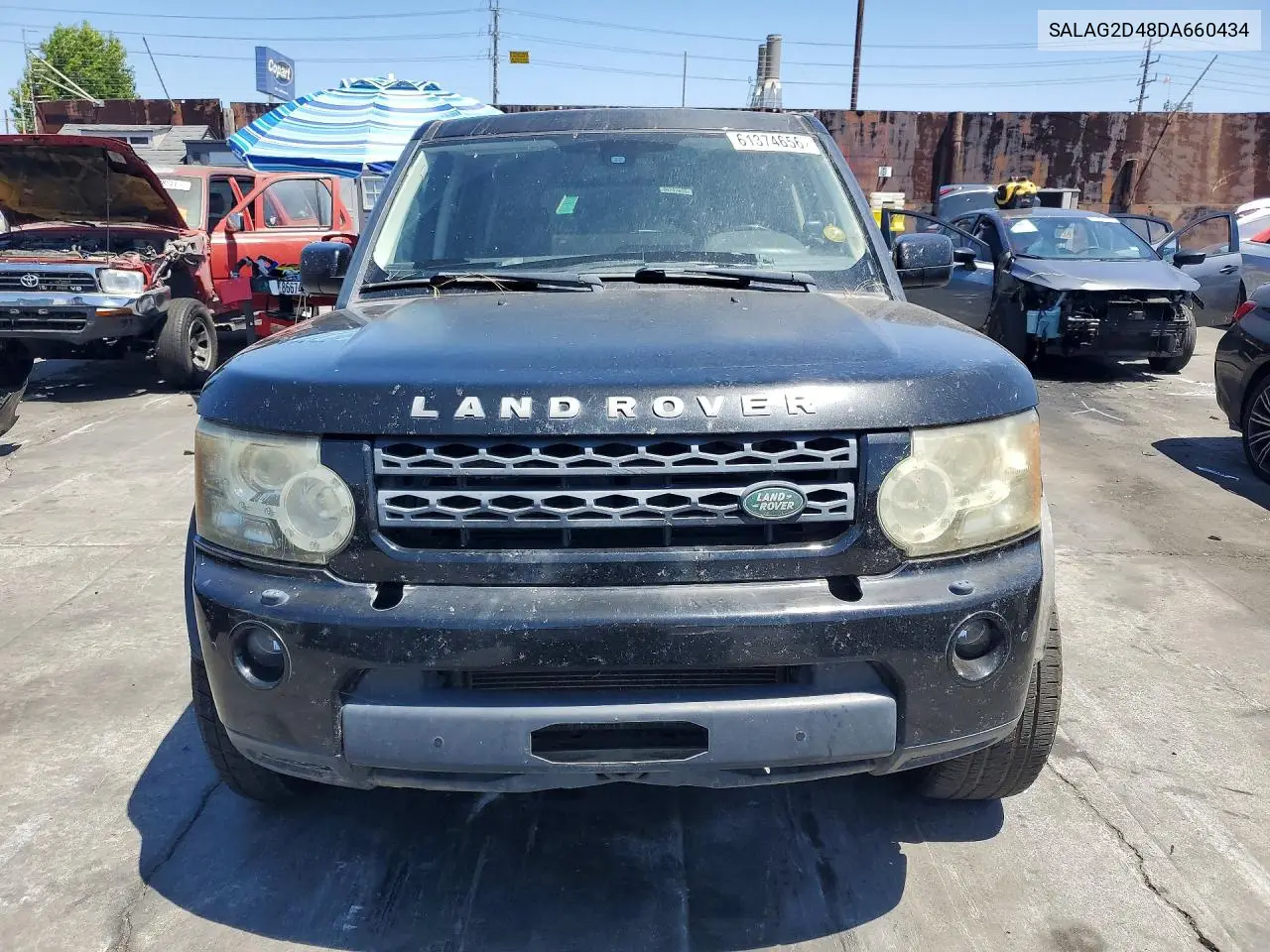 2013 Land Rover Lr4 Hse VIN: SALAG2D48DA660434 Lot: 61374656