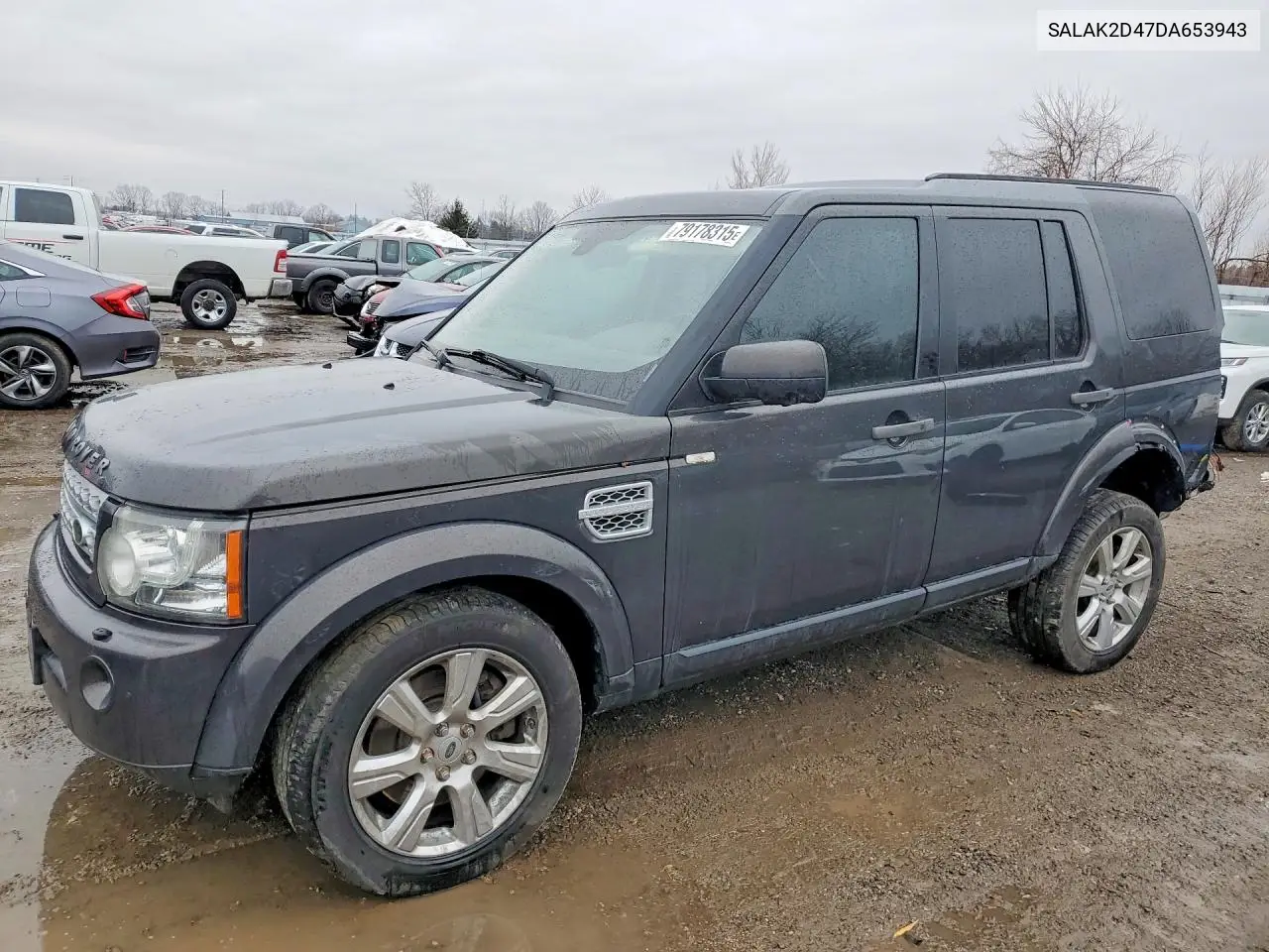 2013 Land Rover Lr4 Hse Luxury VIN: SALAK2D47DA653943 Lot: 61931426