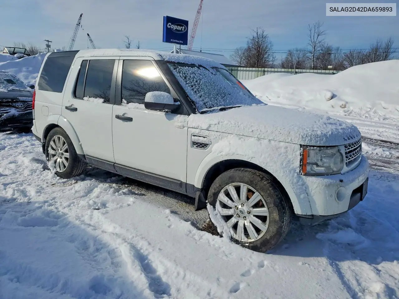2013 Land Rover Lr4 Hse VIN: SALAG2D42DA659893 Lot: 78034505