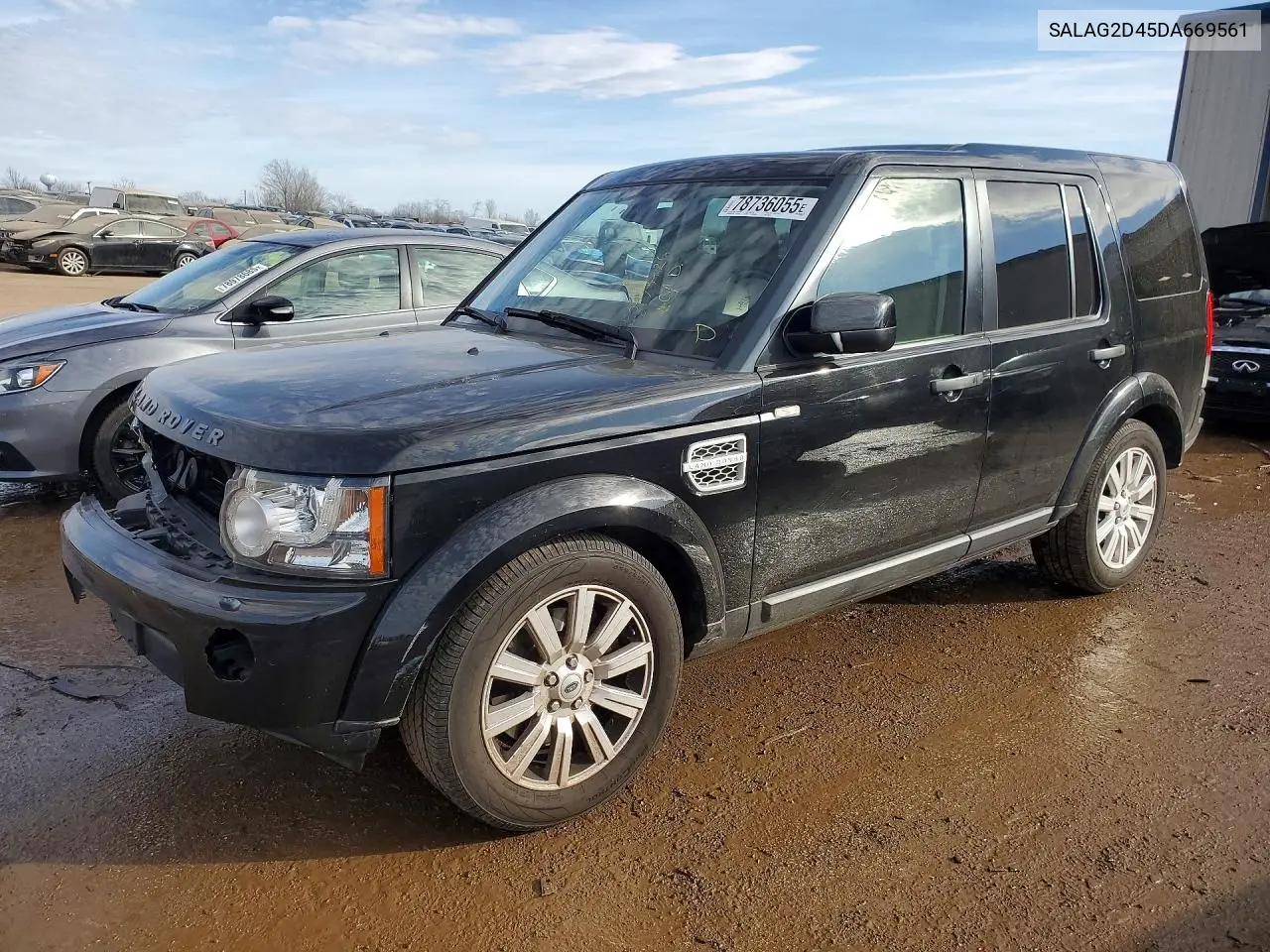 2013 Land Rover Lr4 Hse VIN: SALAG2D45DA669561 Lot: 78736055