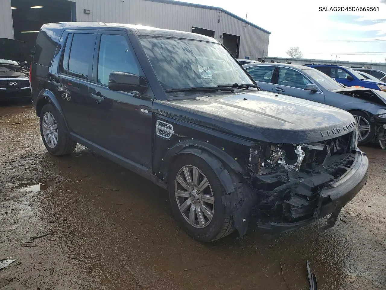 2013 Land Rover Lr4 Hse VIN: SALAG2D45DA669561 Lot: 78736055