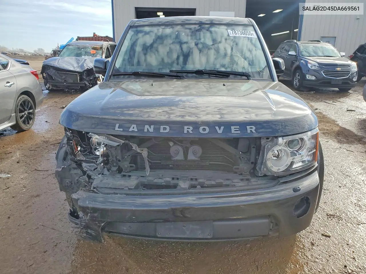 2013 Land Rover Lr4 Hse VIN: SALAG2D45DA669561 Lot: 78736055