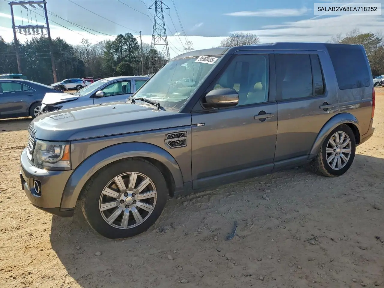 2014 Land Rover Lr4 VIN: SALAB2V68EA718252 Lot: 98560435