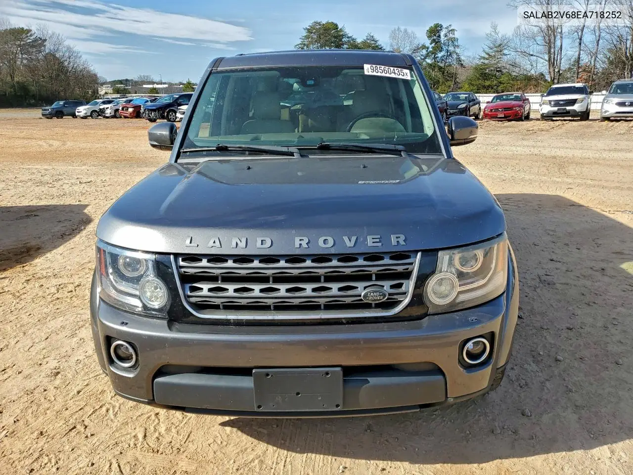 2014 Land Rover Lr4 VIN: SALAB2V68EA718252 Lot: 98560435