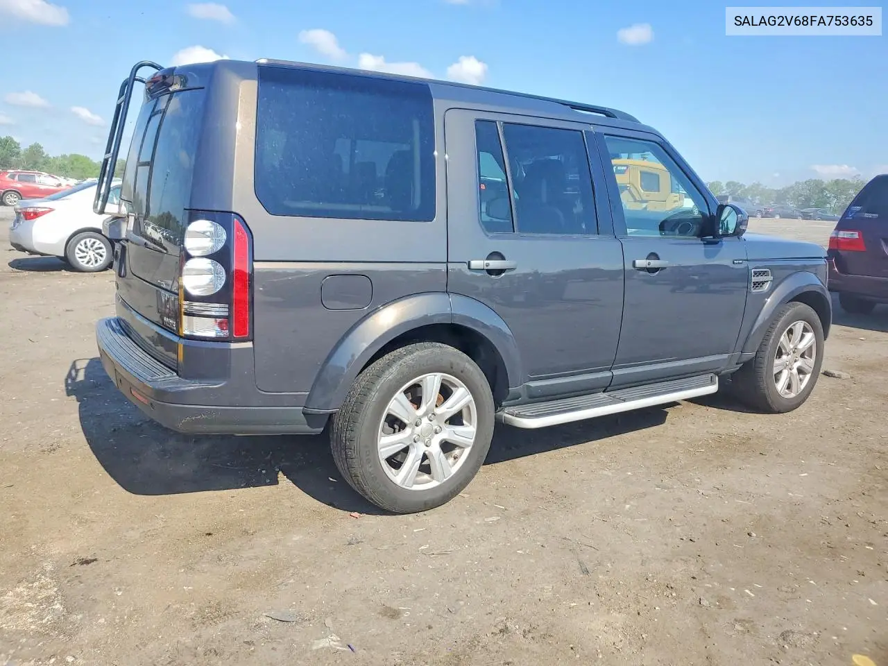2015 Land Rover Lr4 Hse VIN: SALAG2V68FA753635 Lot: 49949986