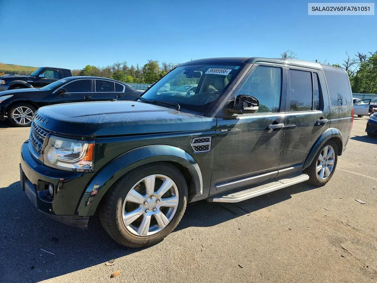 2015 Land Rover Lr4 VIN: SALAG2V60FA761051 Lot: 56585566