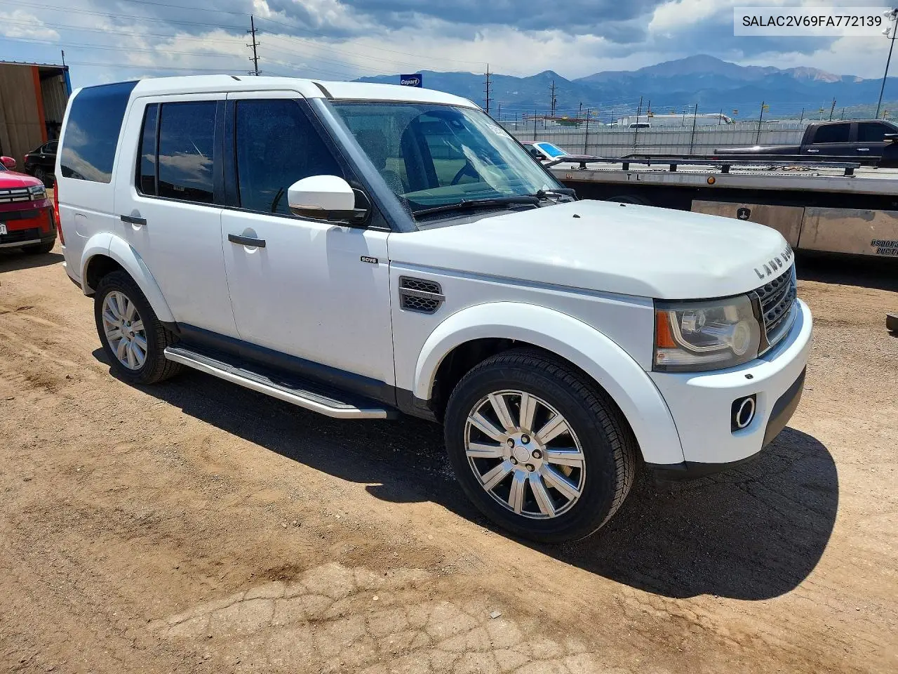 2015 Land Rover Lr4 VIN: SALAC2V69FA772139 Lot: 59743276