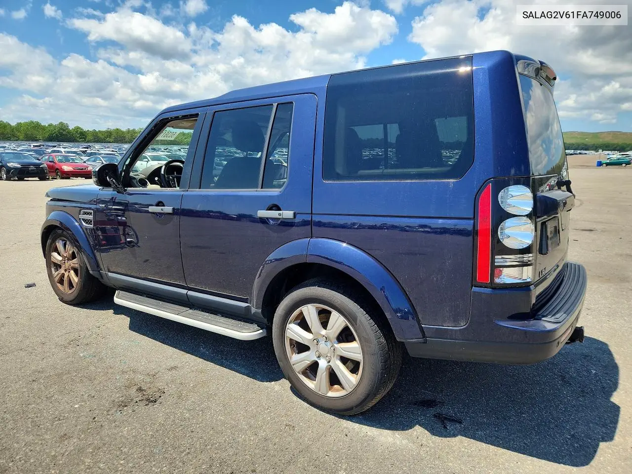 2015 Land Rover Lr4 Hse VIN: SALAG2V61FA749006 Lot: 60361166