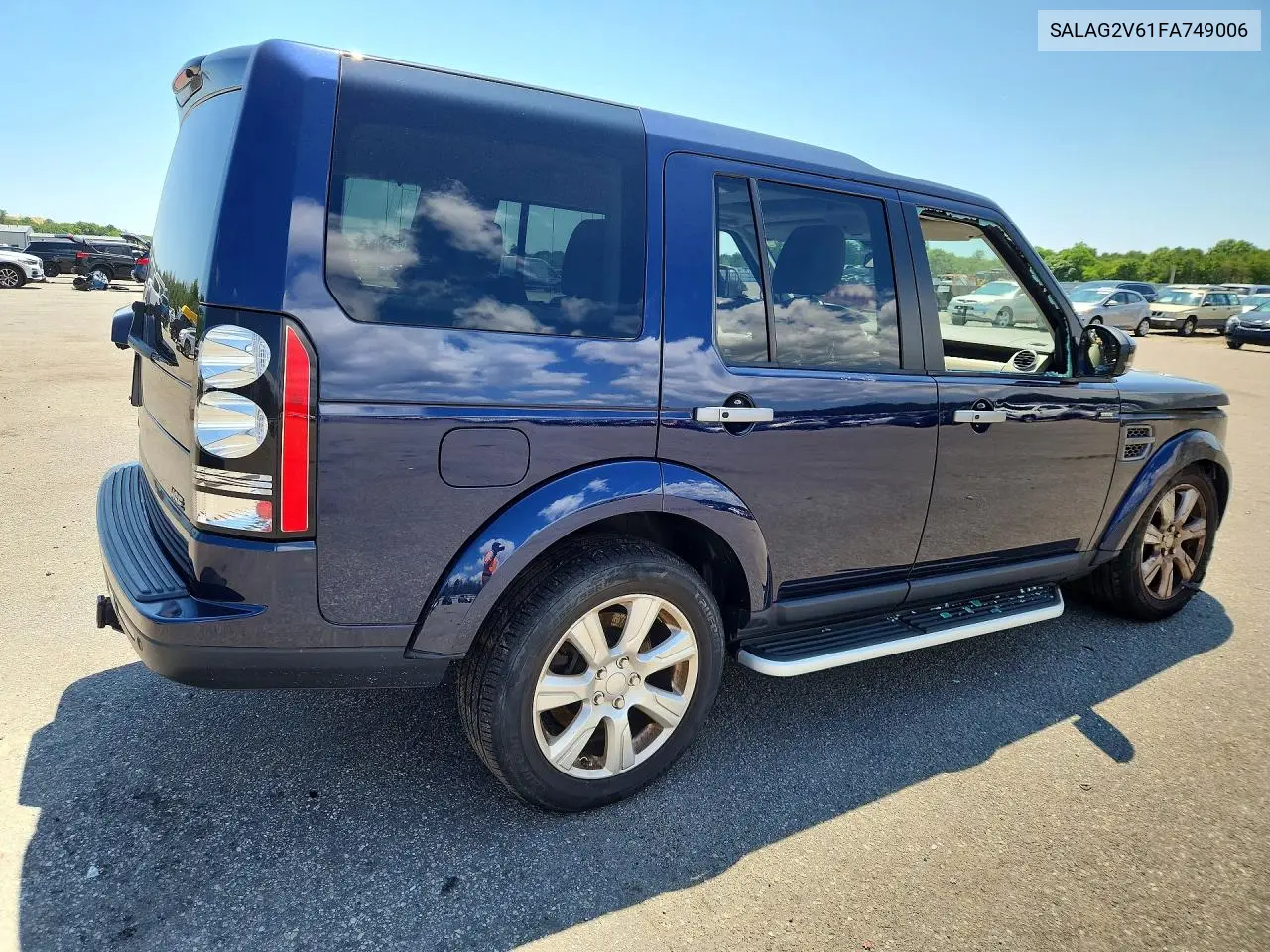 2015 Land Rover Lr4 Hse VIN: SALAG2V61FA749006 Lot: 60361166