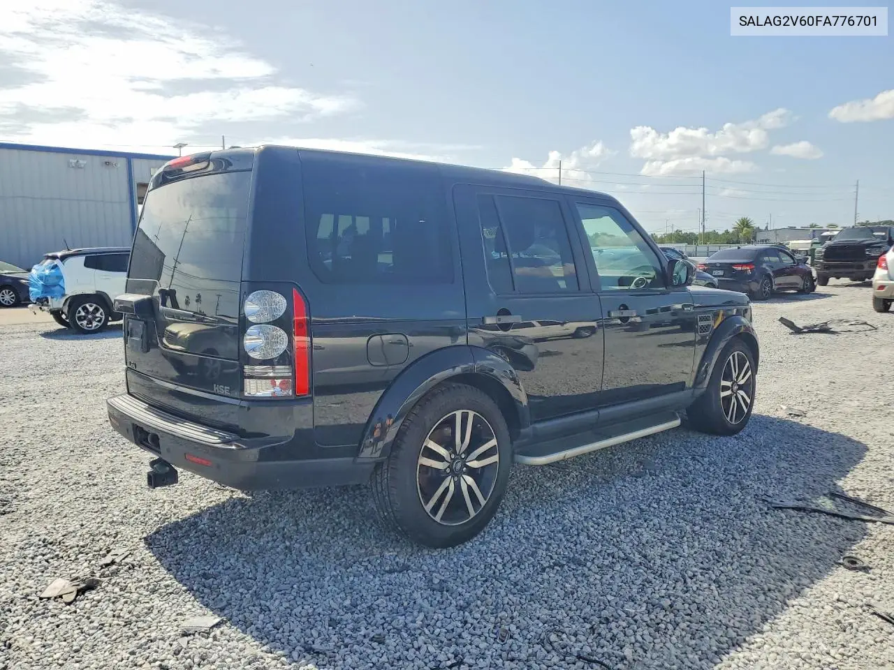 2015 Land Rover Lr4 Hse VIN: SALAG2V60FA776701 Lot: 61432906
