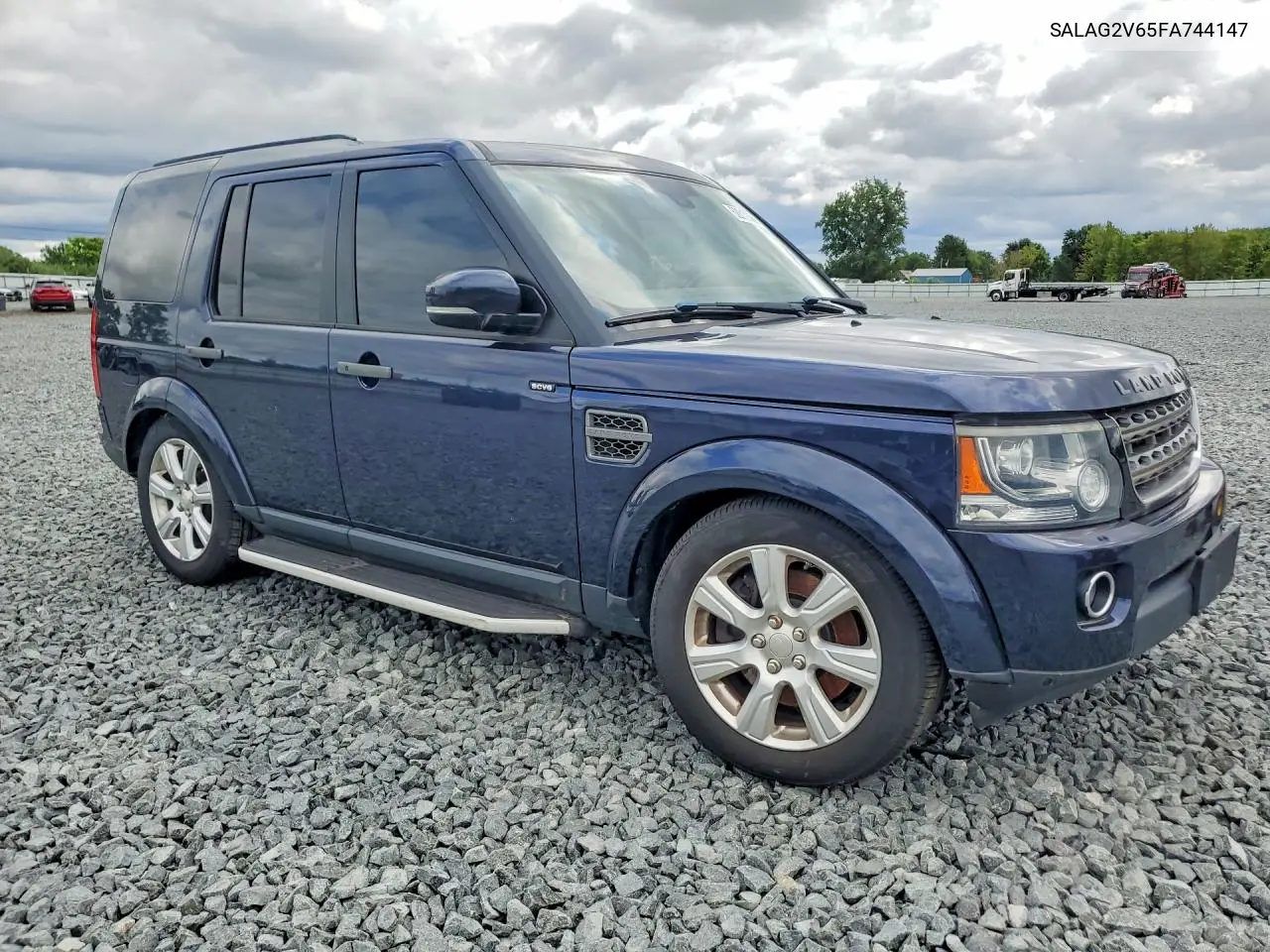 2015 Land Rover Lr4 Hse VIN: SALAG2V65FA744147 Lot: 62312366