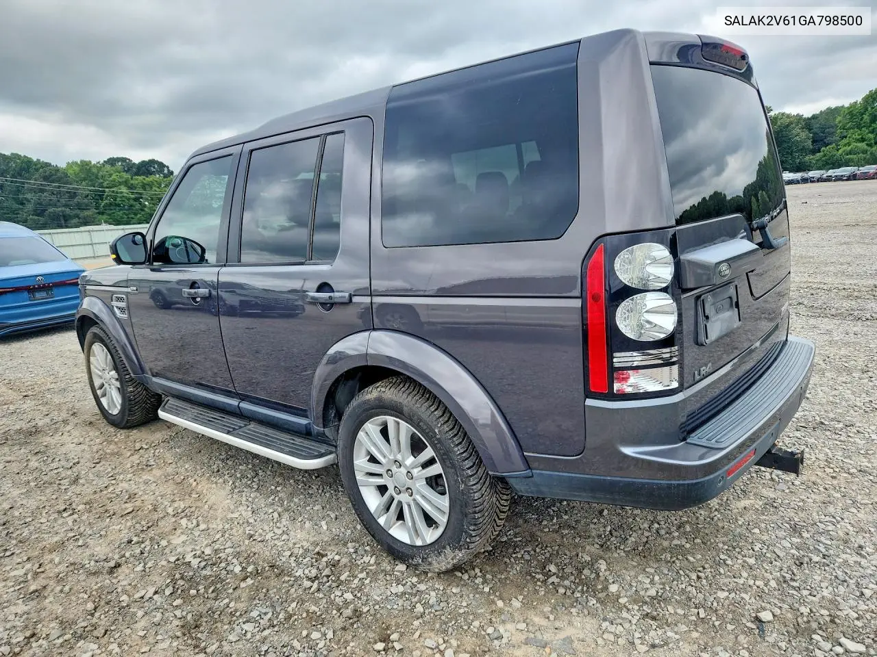 2016 Land Rover Lr4 Hse Luxury VIN: SALAK2V61GA798500 Lot: 54273716