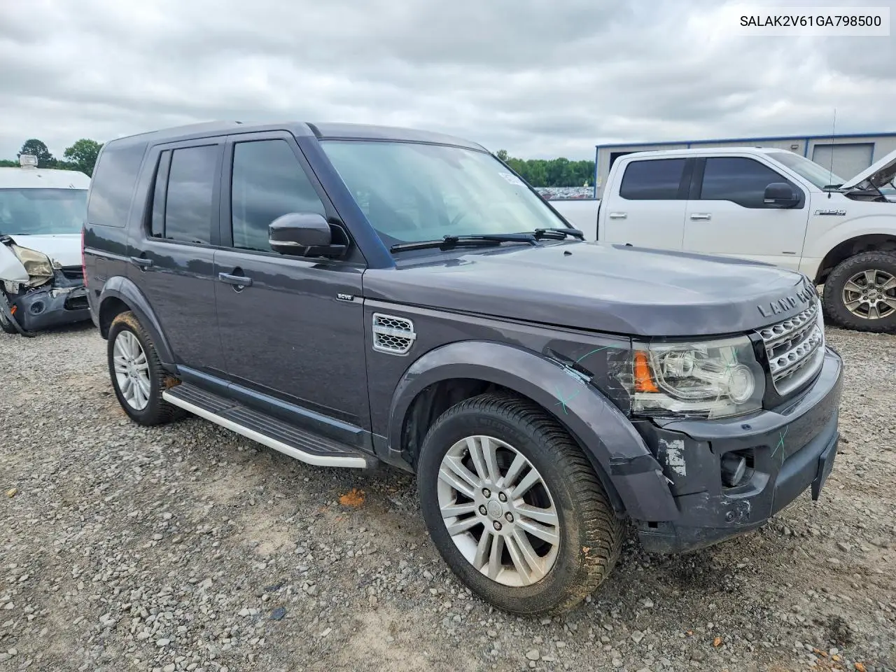 2016 Land Rover Lr4 Hse Luxury VIN: SALAK2V61GA798500 Lot: 54273716