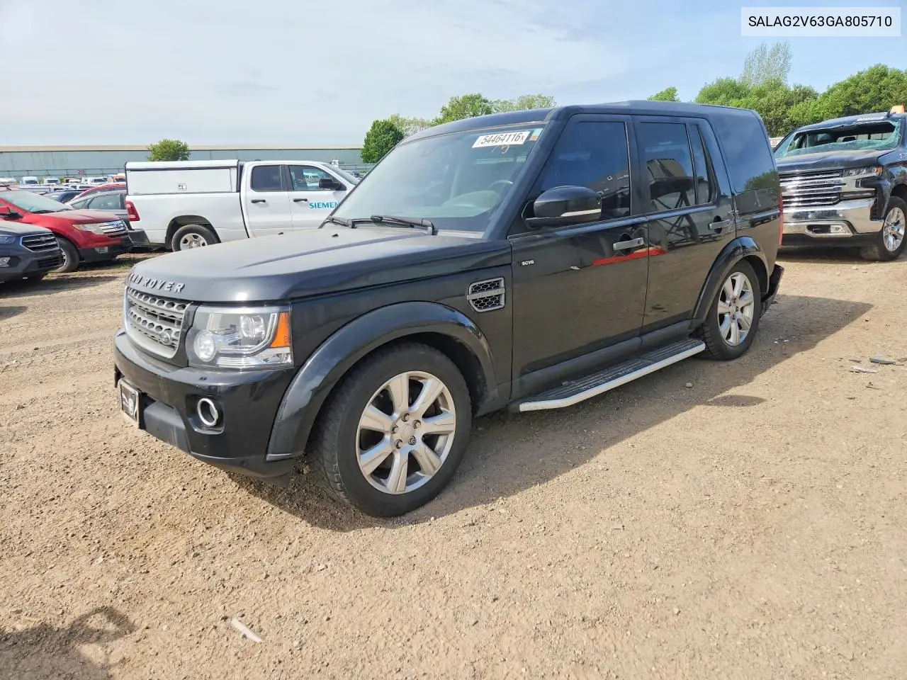 2016 Land Rover Lr4 Hse VIN: SALAG2V63GA805710 Lot: 54464116