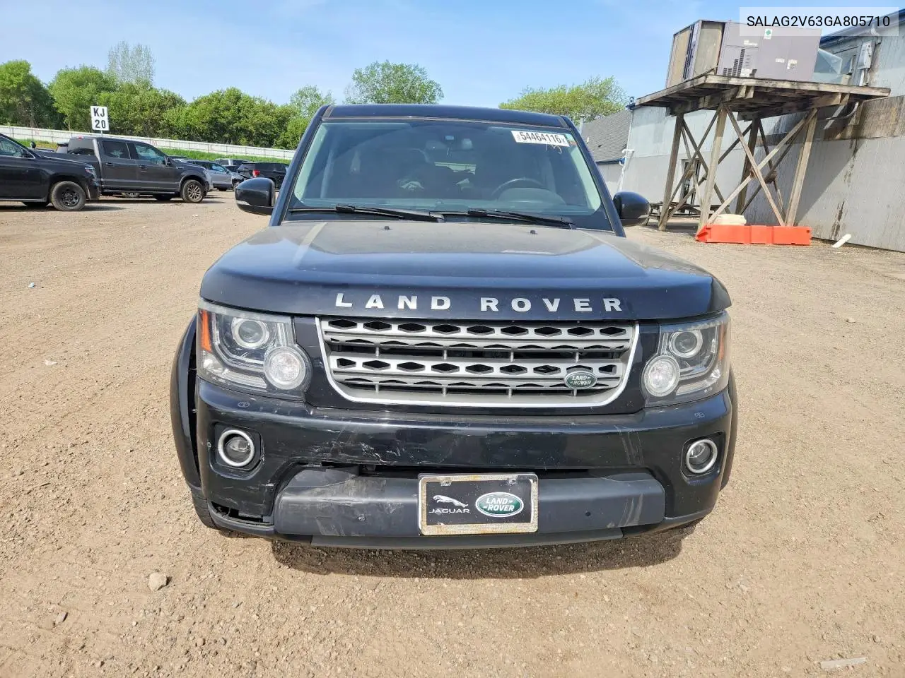 2016 Land Rover Lr4 Hse VIN: SALAG2V63GA805710 Lot: 54464116