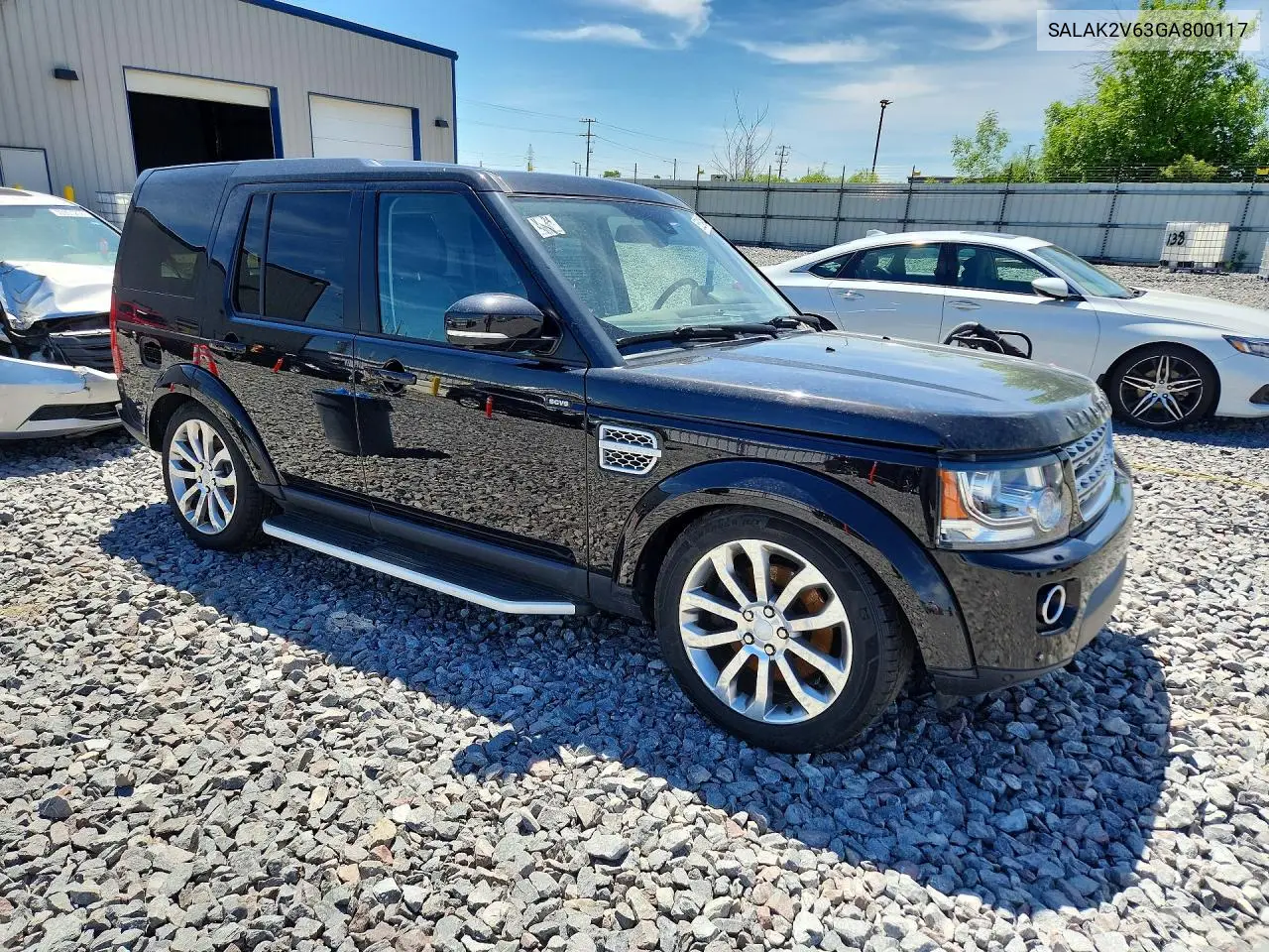 2016 Land Rover Lr4 Hse Luxury VIN: SALAK2V63GA800117 Lot: 55094066