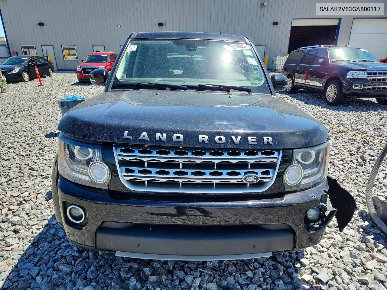2016 Land Rover Lr4 Hse Luxury VIN: SALAK2V63GA800117 Lot: 55094066