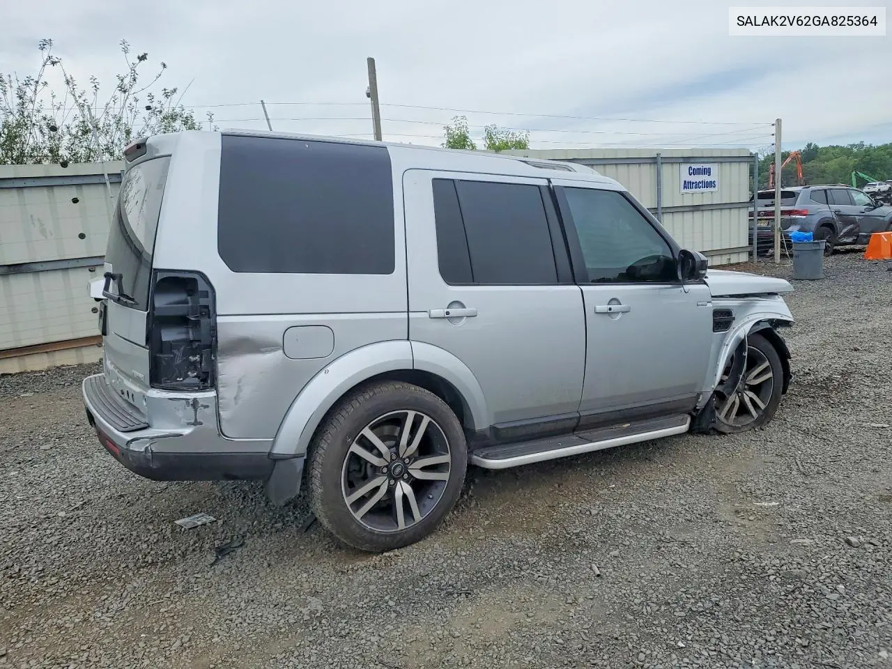 2016 Land Rover Lr4 Hse Luxury VIN: SALAK2V62GA825364 Lot: 55204136