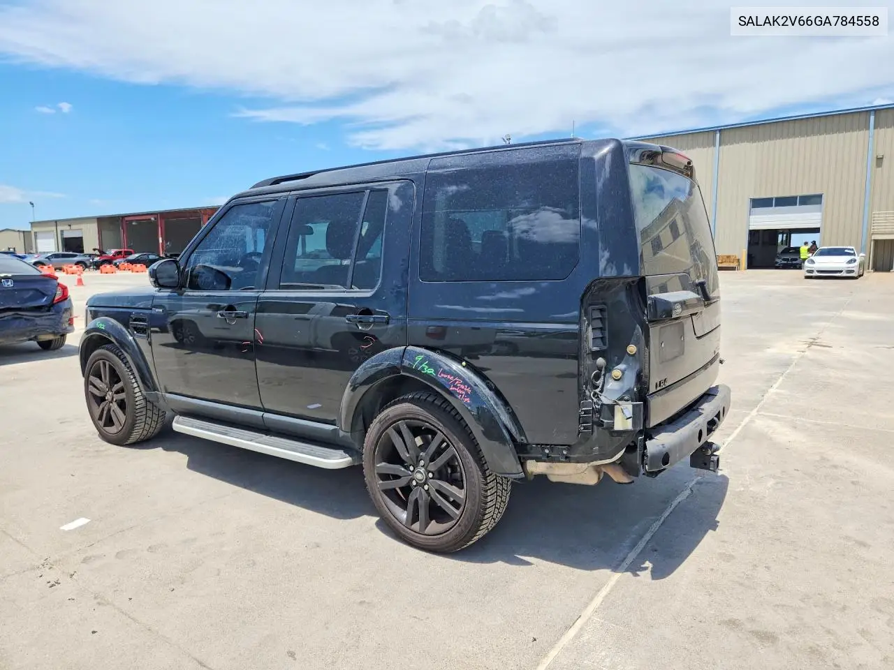 2016 Land Rover Lr4 Hse Luxury VIN: SALAK2V66GA784558 Lot: 55371726