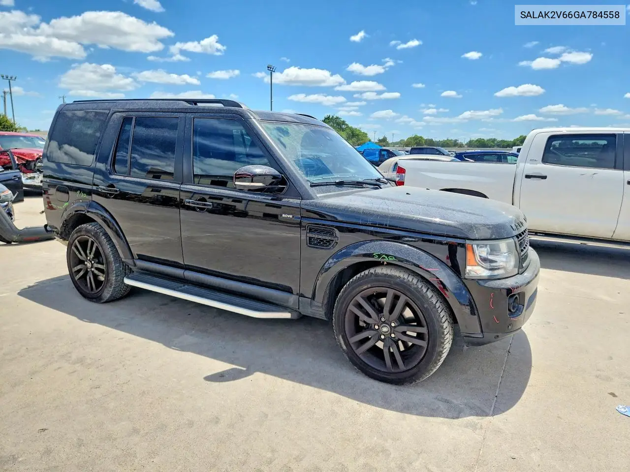 2016 Land Rover Lr4 Hse Luxury VIN: SALAK2V66GA784558 Lot: 55371726