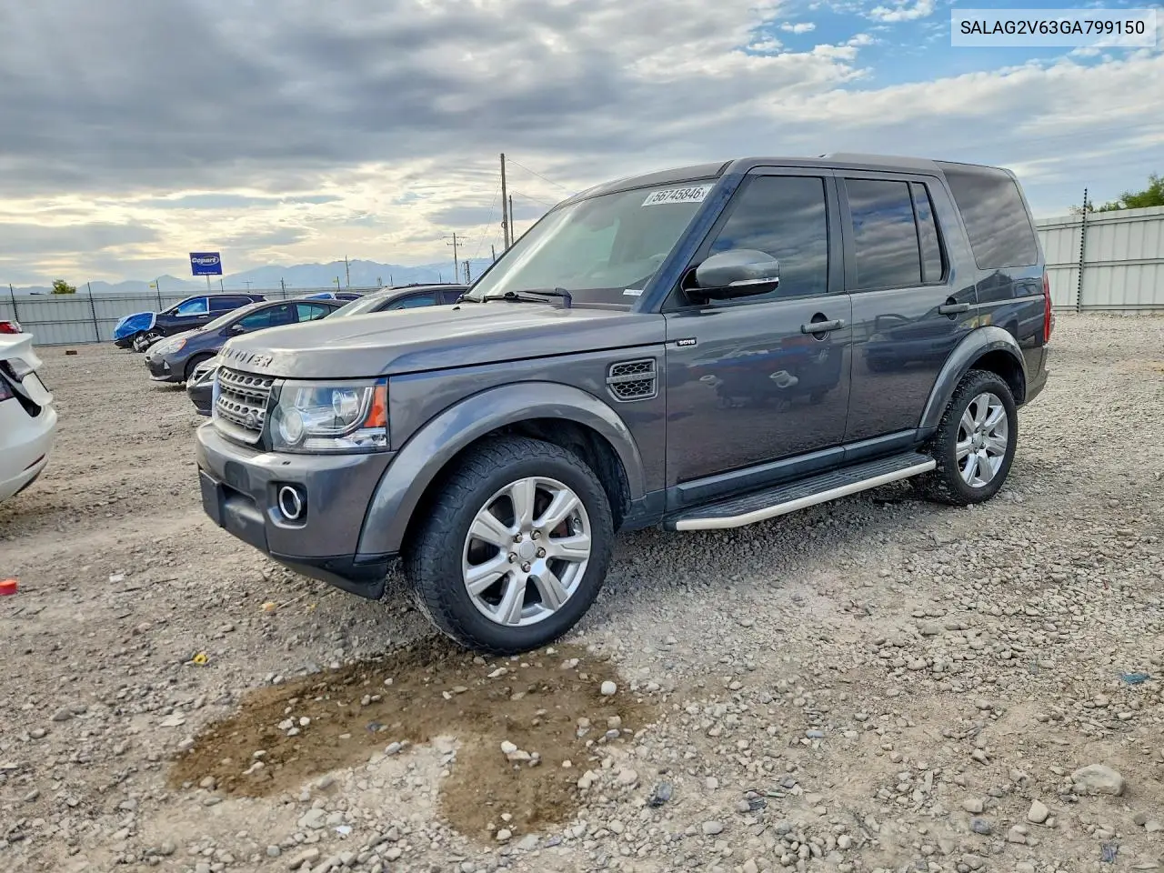 2016 Land Rover Lr4 Hse VIN: SALAG2V63GA799150 Lot: 56745846