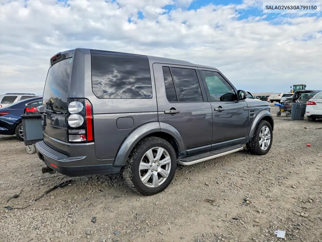 2016 Land Rover Lr4 Hse VIN: SALAG2V63GA799150 Lot: 56745846