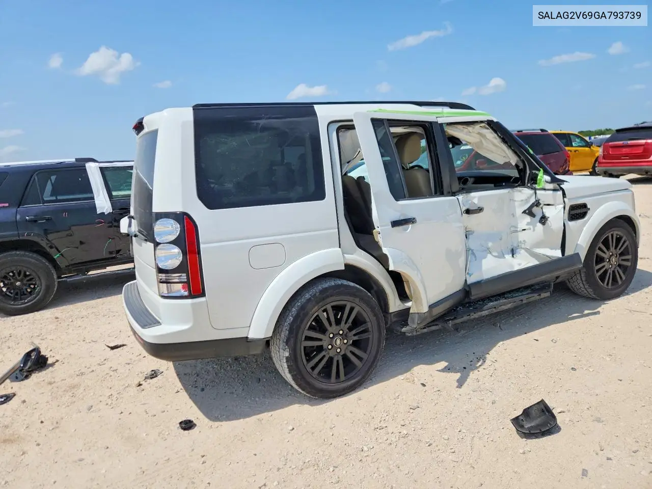 2016 Land Rover Lr4 Hse VIN: SALAG2V69GA793739 Lot: 58384576