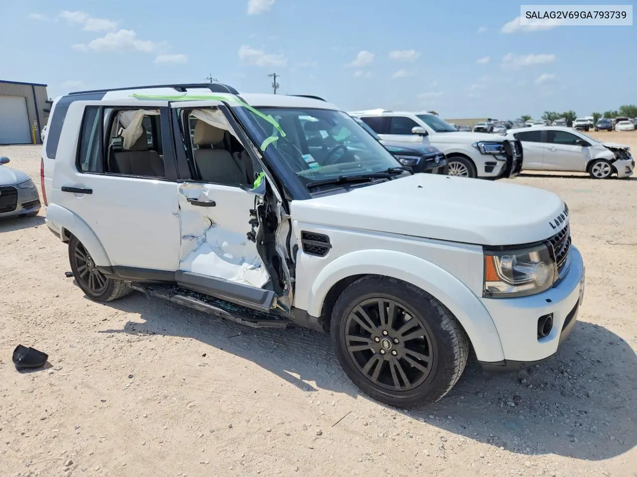 2016 Land Rover Lr4 Hse VIN: SALAG2V69GA793739 Lot: 58384576
