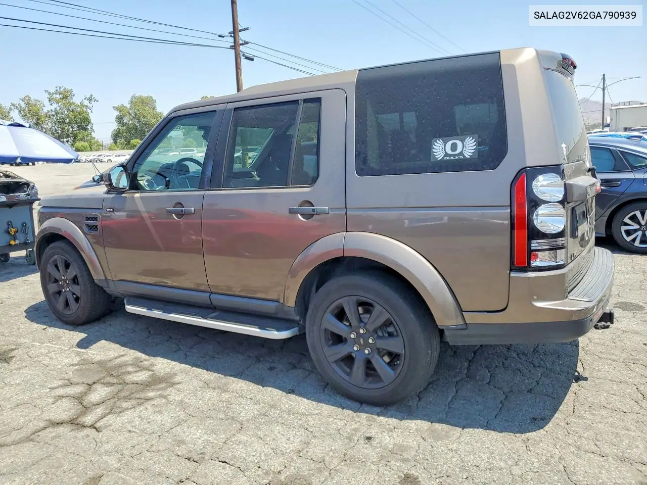 2016 Land Rover Lr4 Hse VIN: SALAG2V62GA790939 Lot: 59642456