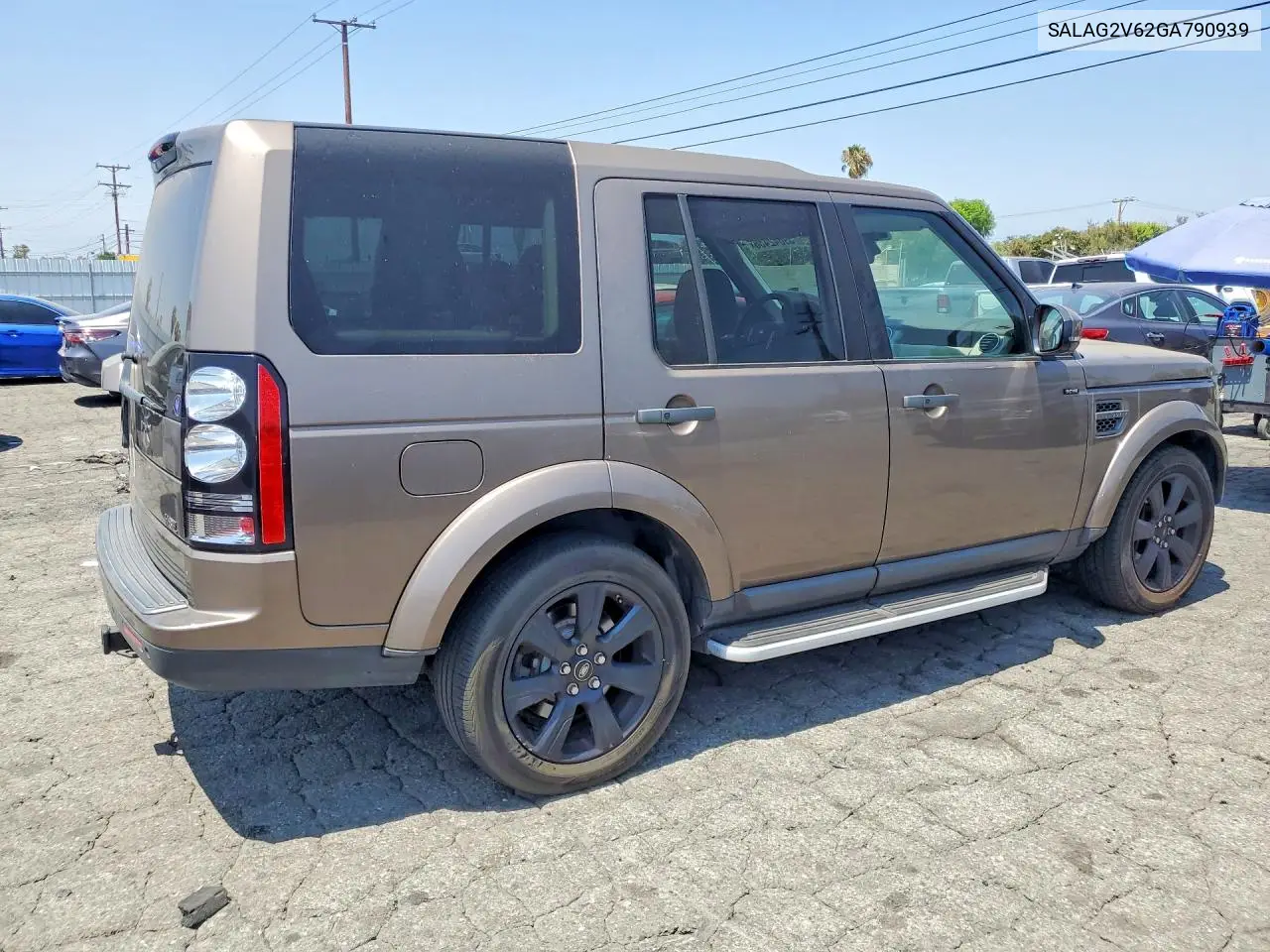 2016 Land Rover Lr4 Hse VIN: SALAG2V62GA790939 Lot: 59642456