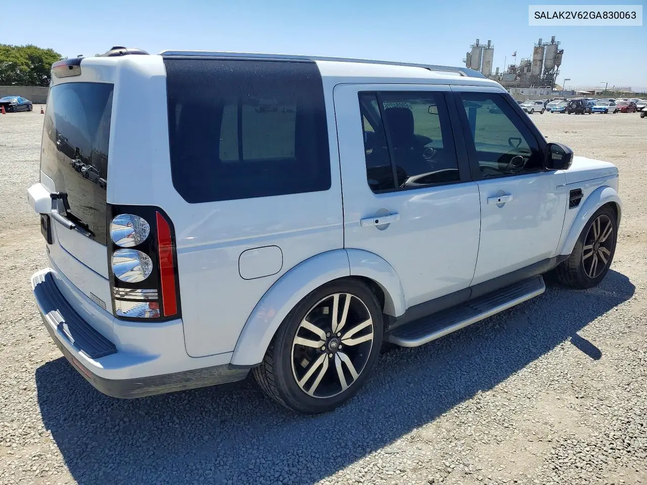2016 Land Rover Lr4 Hse Luxury VIN: SALAK2V62GA830063 Lot: 60084226