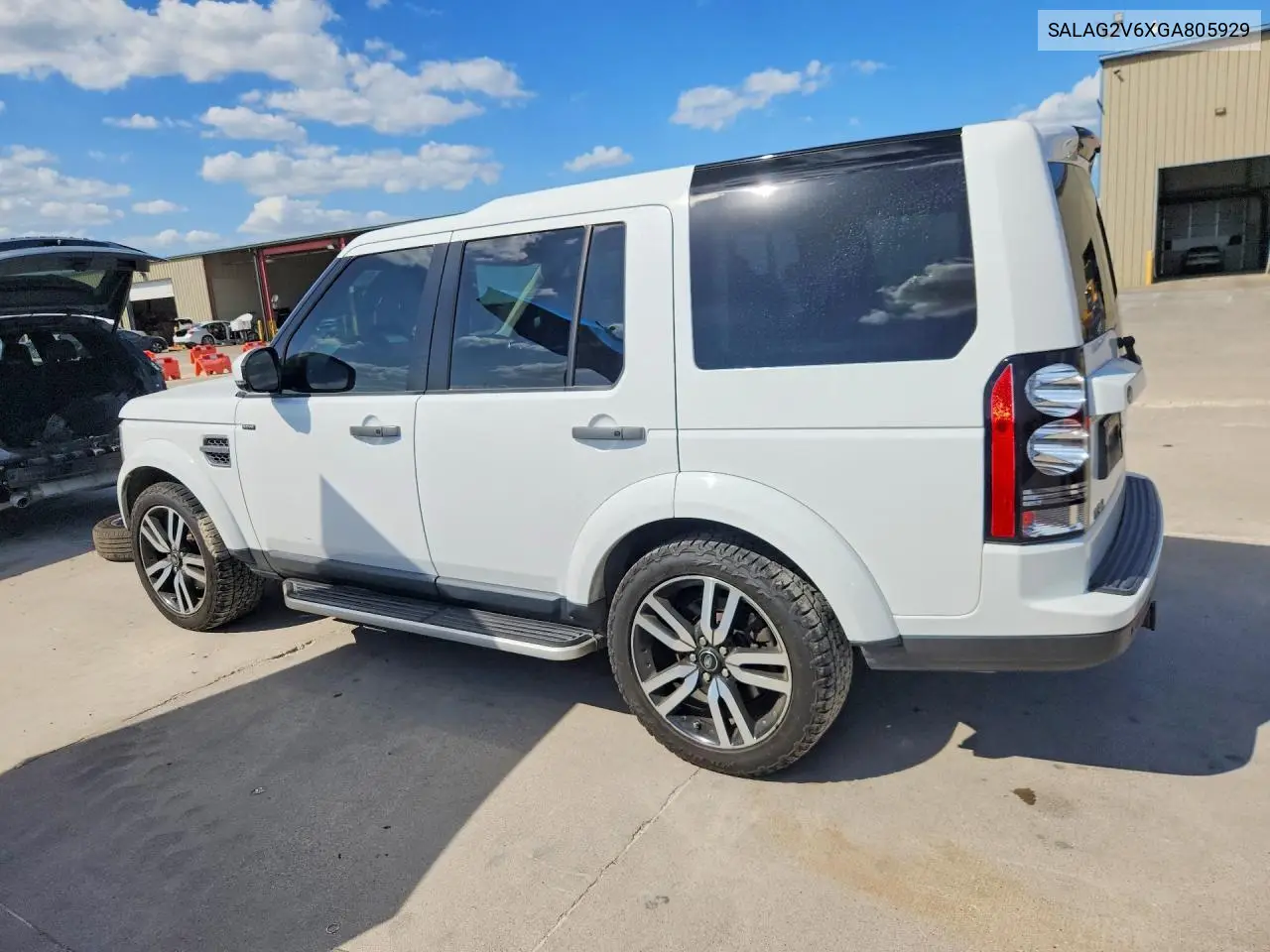 2016 Land Rover Lr4 Hse VIN: SALAG2V6XGA805929 Lot: 60456146