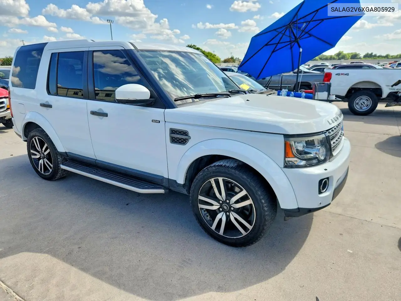 2016 Land Rover Lr4 Hse VIN: SALAG2V6XGA805929 Lot: 60456146