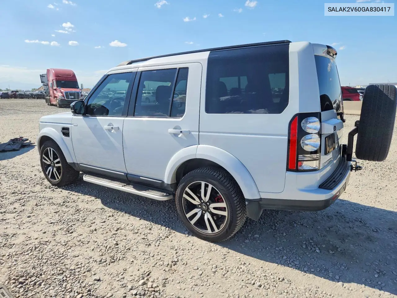 2016 Land Rover Lr4 Hse Luxury VIN: SALAK2V60GA830417 Lot: 60530366