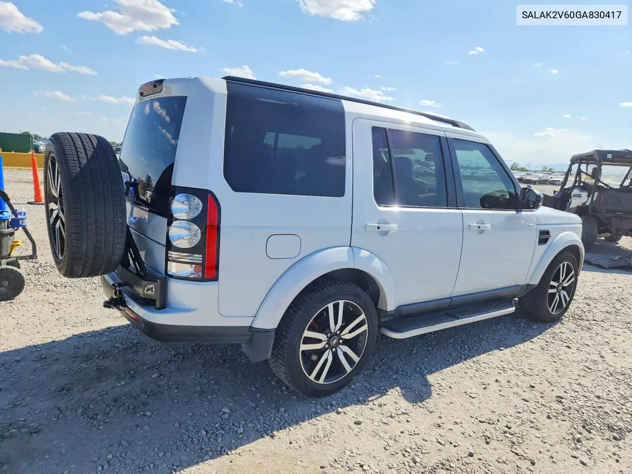 2016 Land Rover Lr4 Hse Luxury VIN: SALAK2V60GA830417 Lot: 60530366