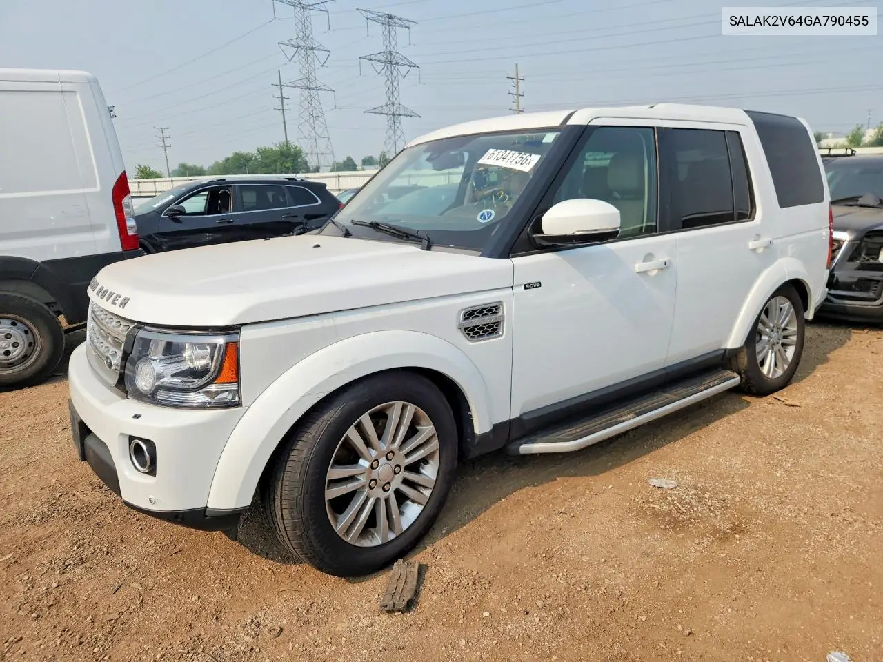 2016 Land Rover Lr4 Hse Luxury VIN: SALAK2V64GA790455 Lot: 61341756